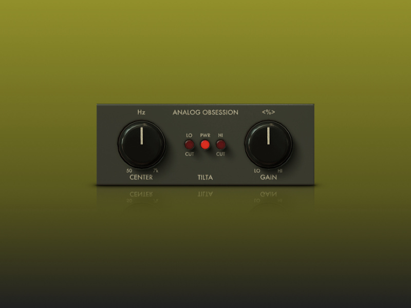 Tilta, un ecualizador tilt gratuito de Analog Obssesion Hispasonic